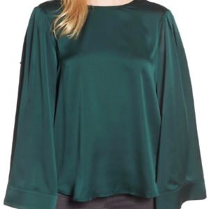 NWT Chelsea28 [Nordstrom] Women Ruffle Back Blouse